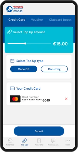 Top up