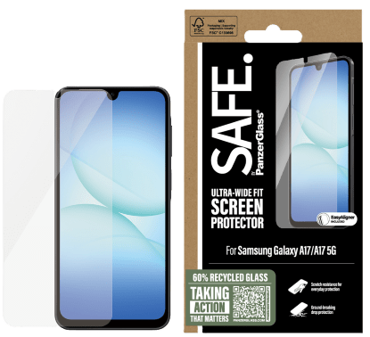 Picture of SAFE Glass screen protector for Samsung Galaxy A17 5G UWF