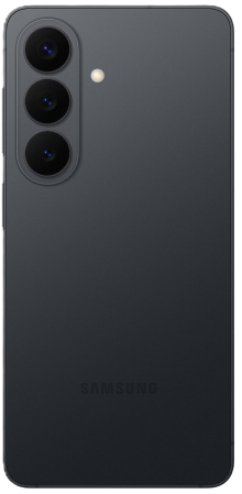 Picture of the back of the Samsung Galaxy S26 Black