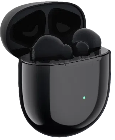 Black TCL MOVEAUDIO S200 True Wireless Earbuds