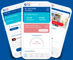 Generic images from Tesco Mobile app