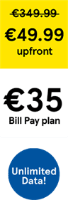 €49.99 on €35, Save €300