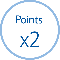 Points X2