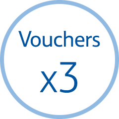 Vouchers x3