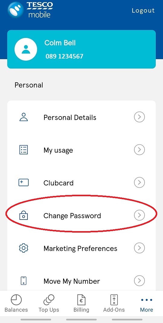 Managing Your Account Tesco Mobile